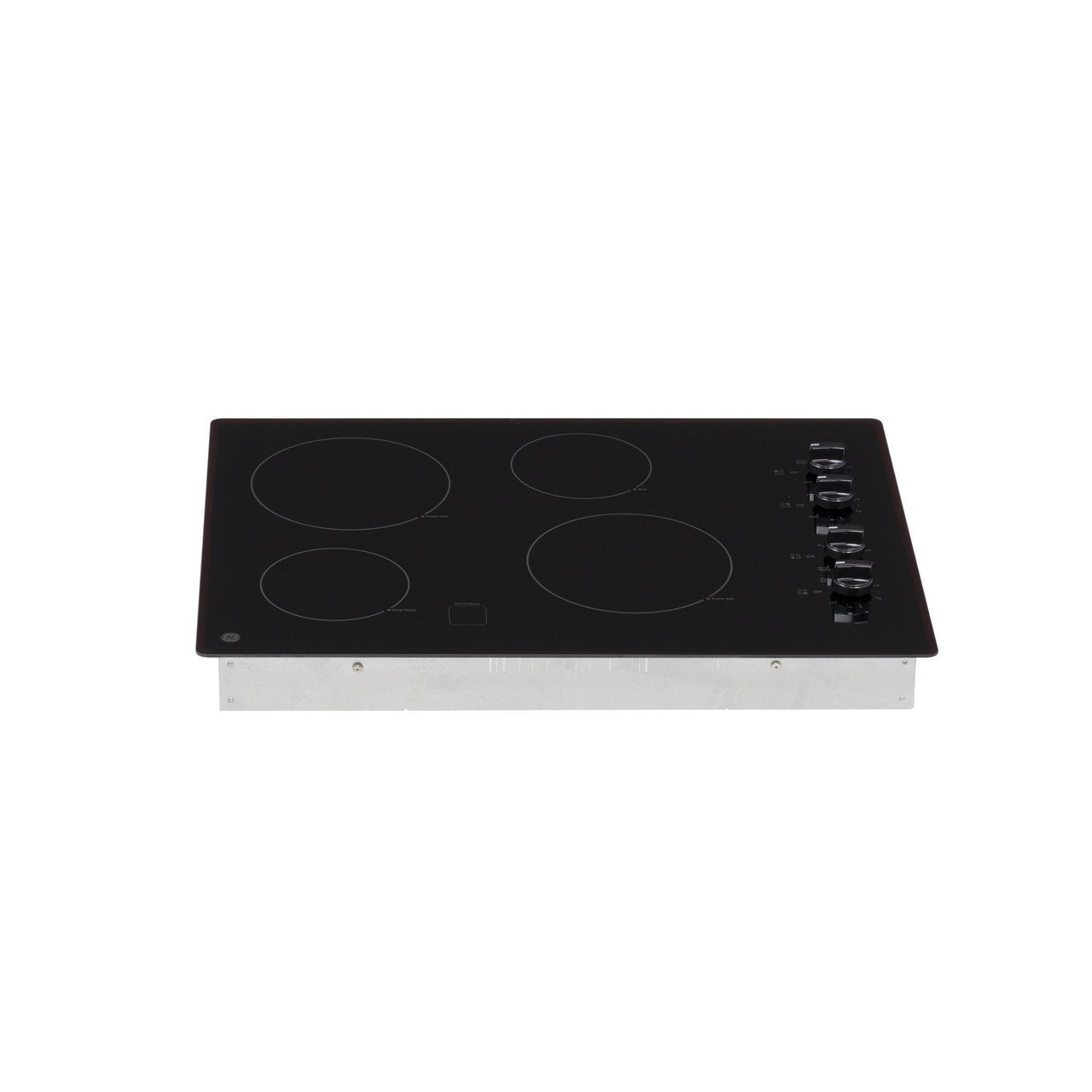GE 30″ Built-In Knob Control Electric Cooktop JP3030DWBB - Image 9