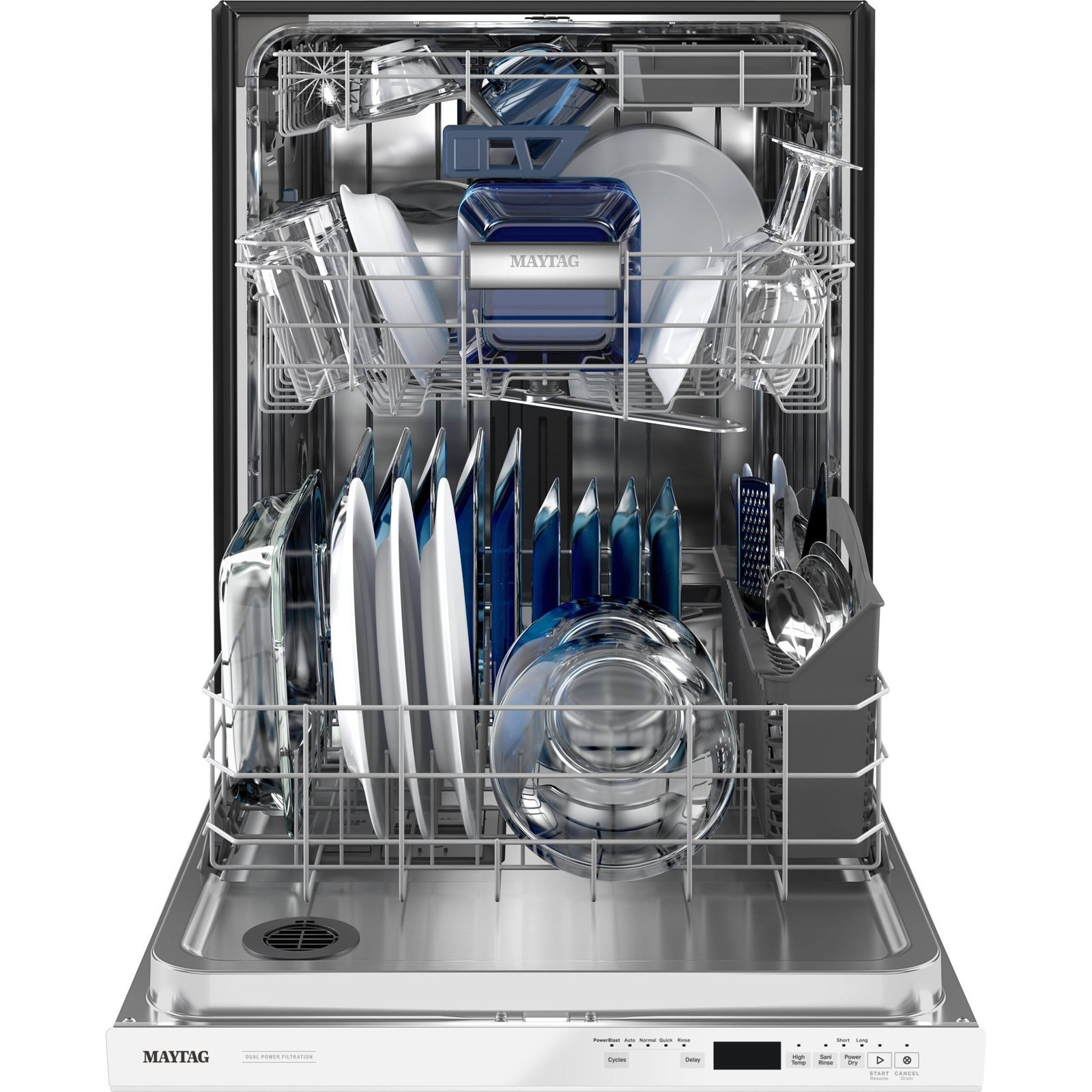 24” Top Control Dishwasher with Dual Power Filtration, PowerBlast® Cycle and 3rd Level Rack – 47 dBA - Image 11
